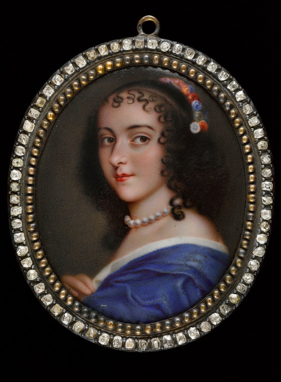 Porträtt av Ninon de Lenclos 1620-1705, tidigt 1700-tal. av Unbekannt