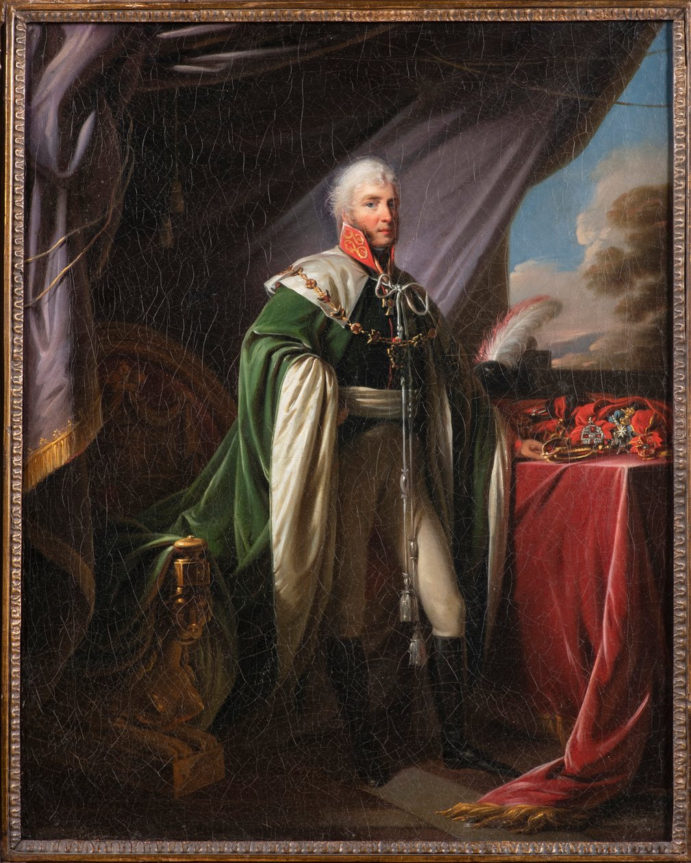 Porträtt av Pavel Vasilievich Chichagov 1767-1849, första kvartalet av 1800-talet. av Unbekannt