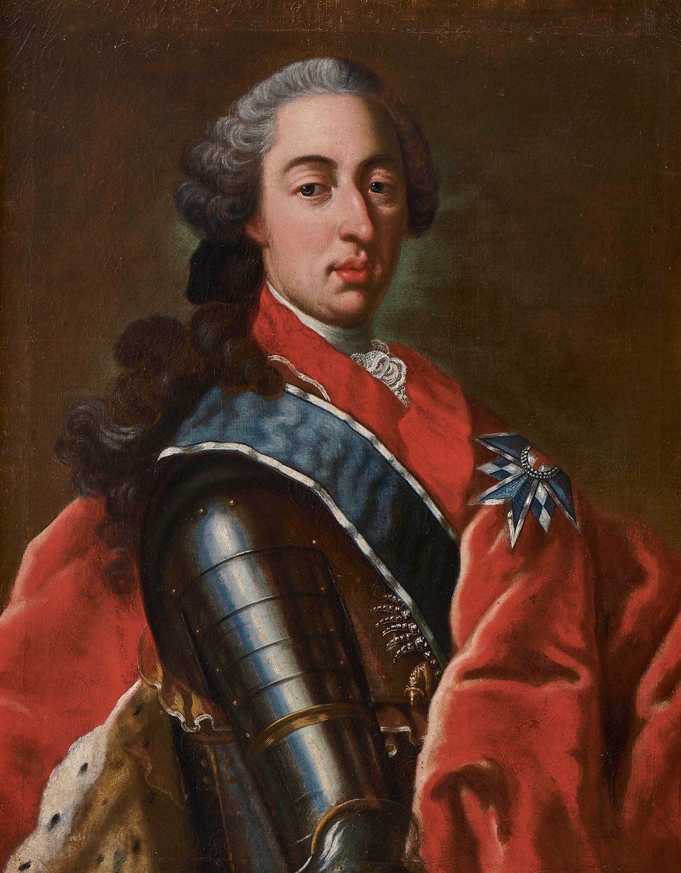 Porträtt av prins Clement Francis av Bayern 1722-1770, andra tredjedelen av 1700-talet. av Unbekannt