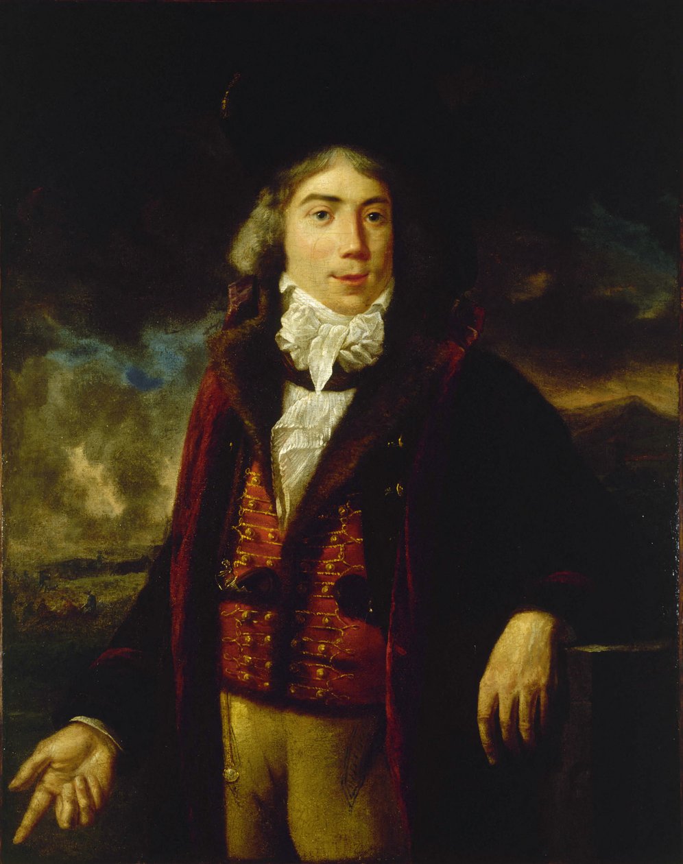 Porträtt av René Nicolas Dufriche, baron Desgenettes 1762-1837, 1798. av Unbekannt