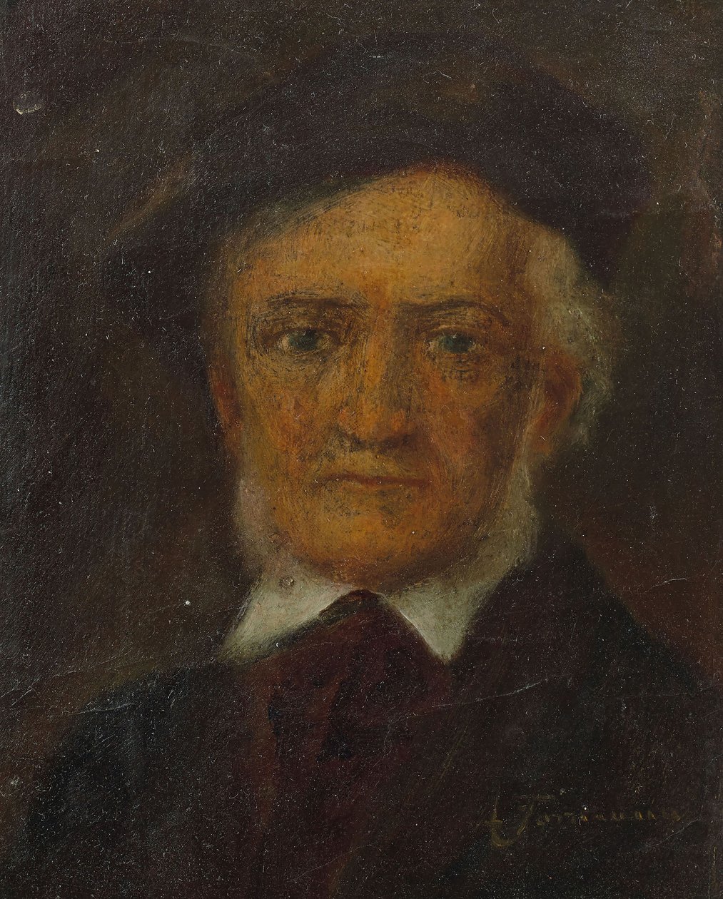 Porträtt av Richard Wagner 1813-1883, andra hälften av 1800-talet. av Unbekannt