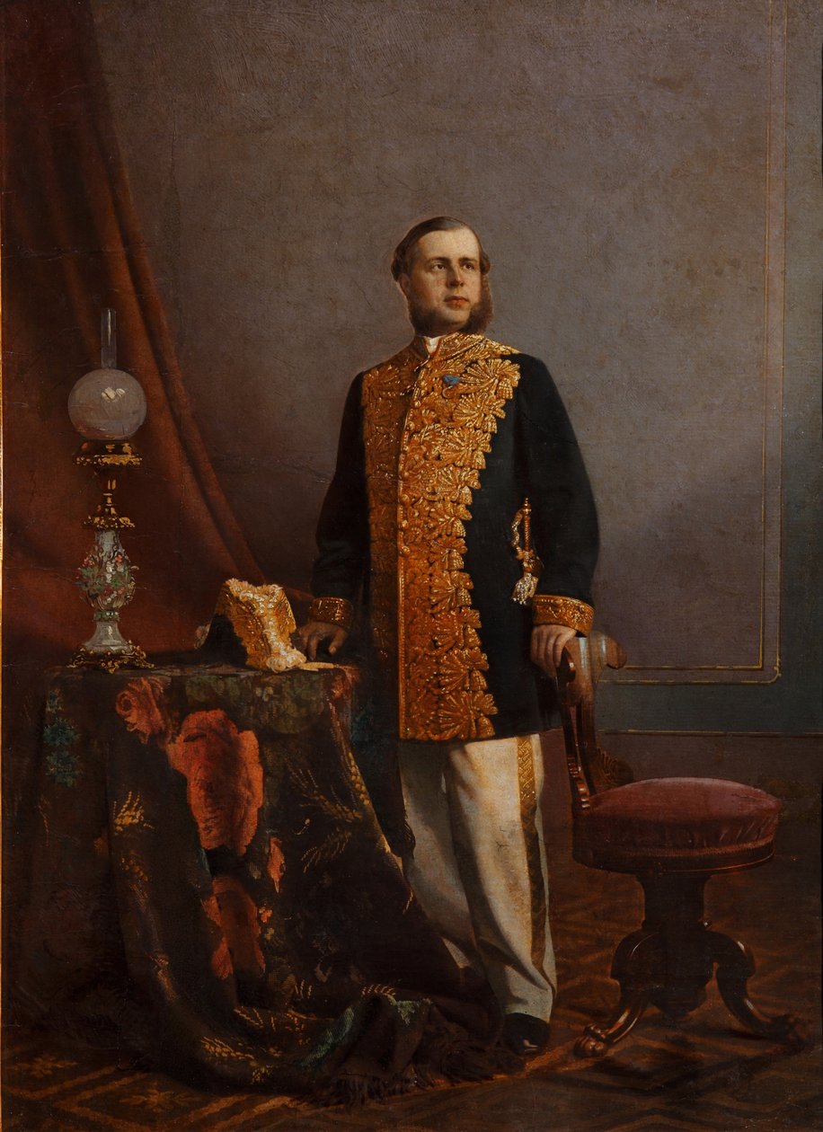 Porträtt av Vasily Yurievich Poznansky 1828-1900, 1860-talet av Unbekannt