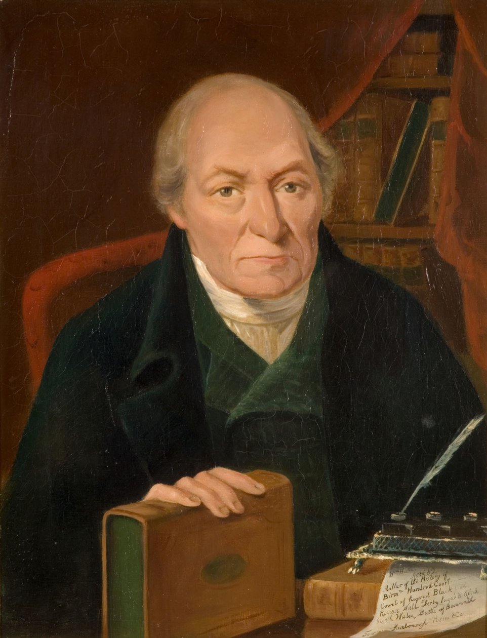 Porträtt av William Hutton 1723-1816, 1890. av Unbekannt