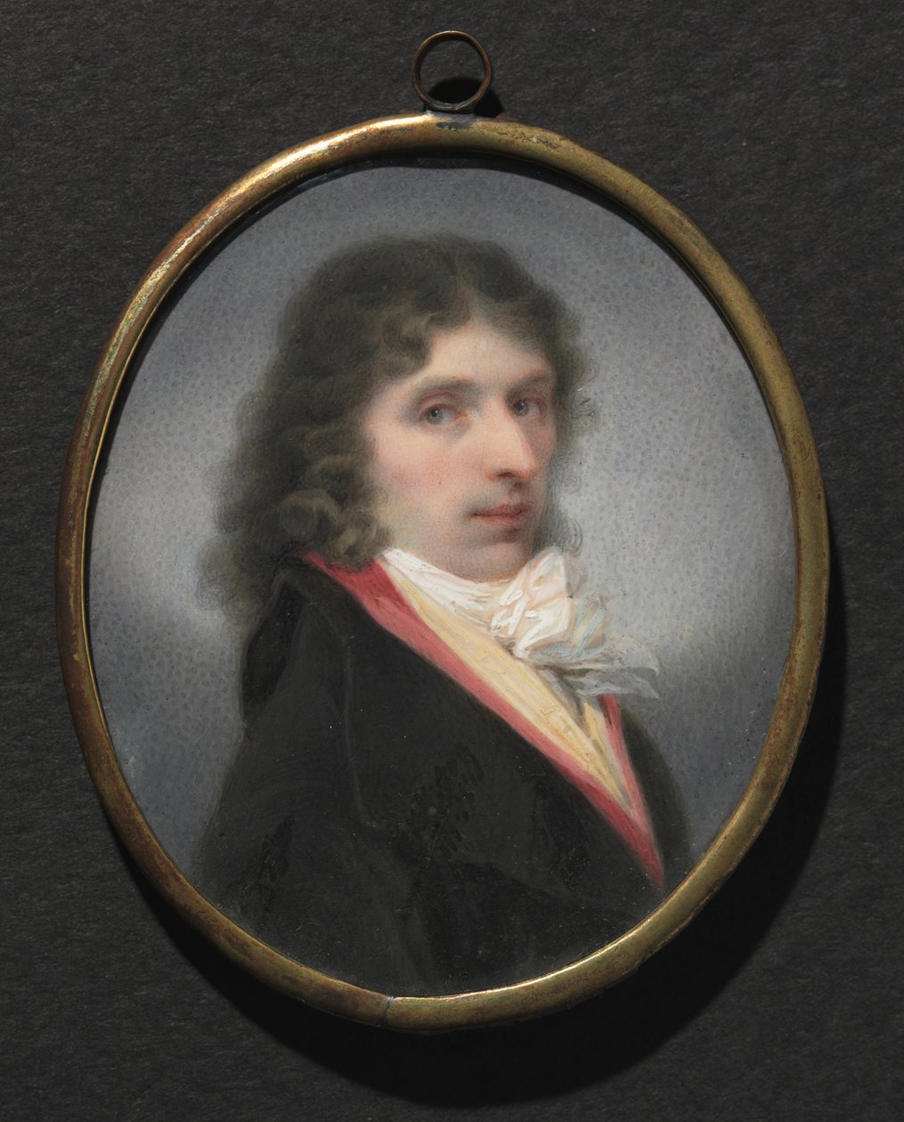 Porträtt av en man, ca. 1795. av Unbekannt