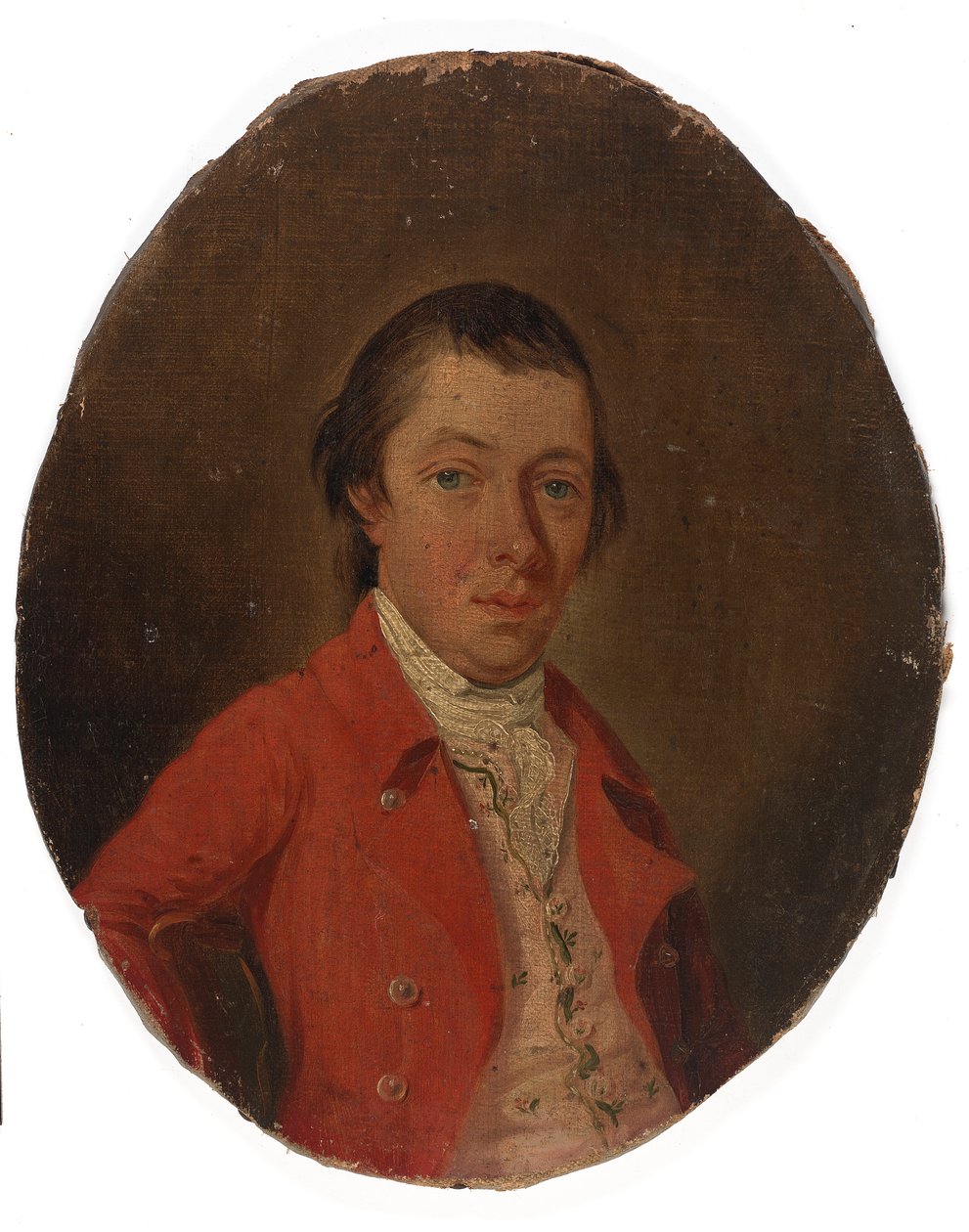 Porträtt av en man, ca. 1790. av Unbekannt