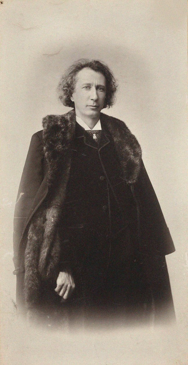 Porträtt av pianisten och kompositören Emil von Sauer 1862-1942, ca. 1900. av Unbekannt