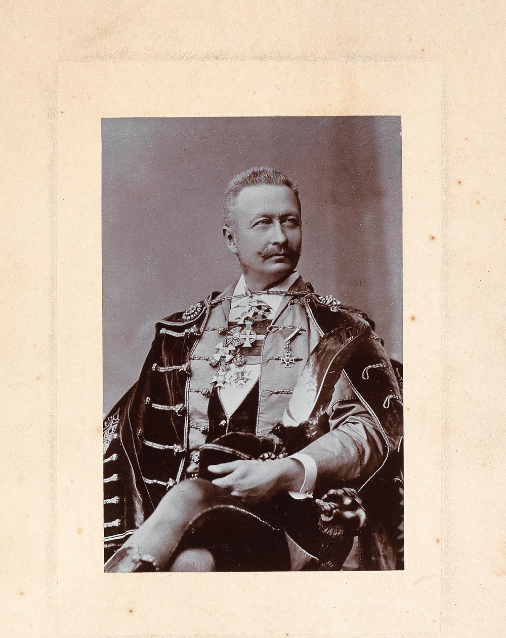 Porträtt av pianisten och kompositören Géza Zichy 1849-1924, 1900-talet. av Unbekannt