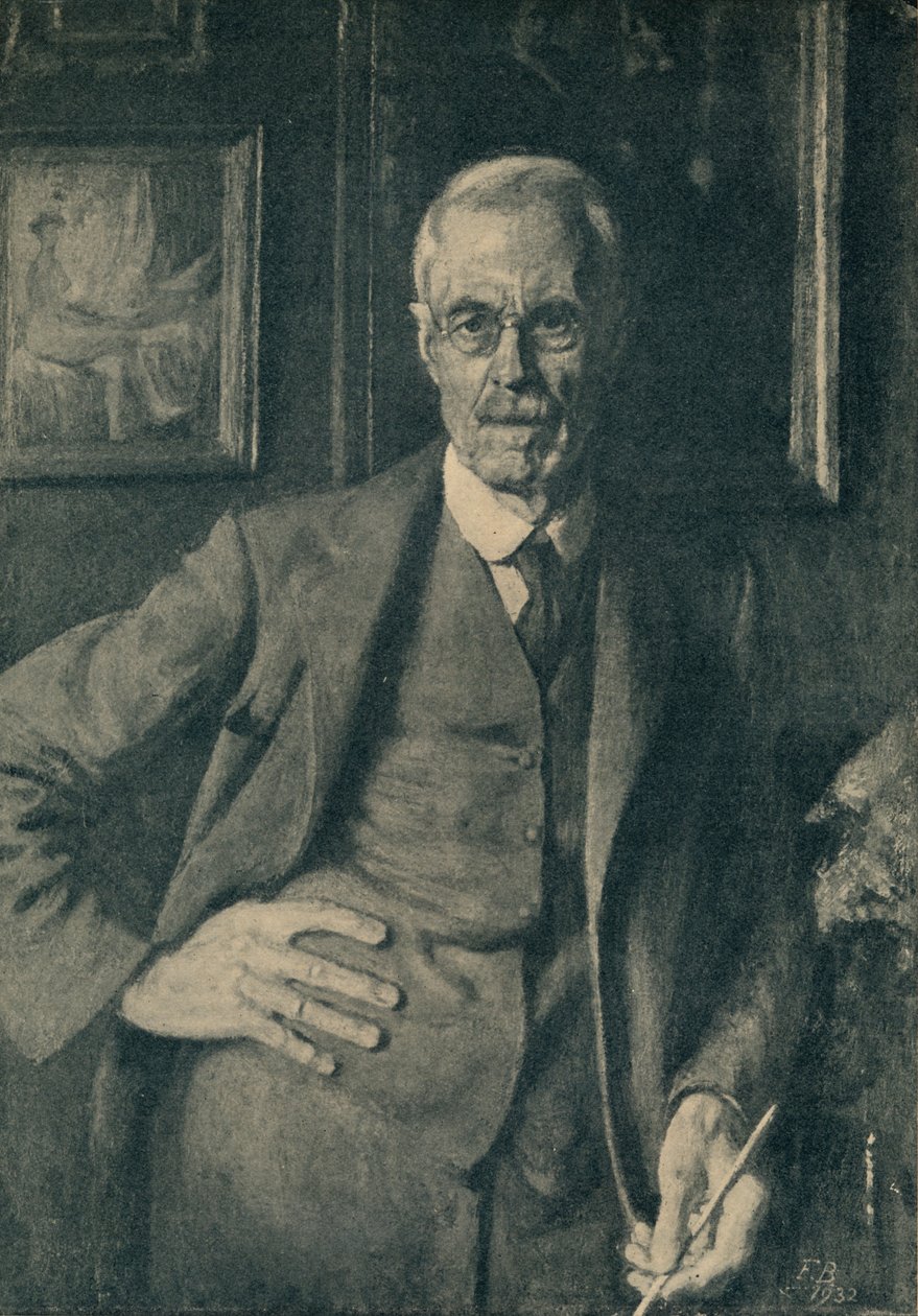 Porträtt av konstnären, 1932, 1935. av Unbekannt