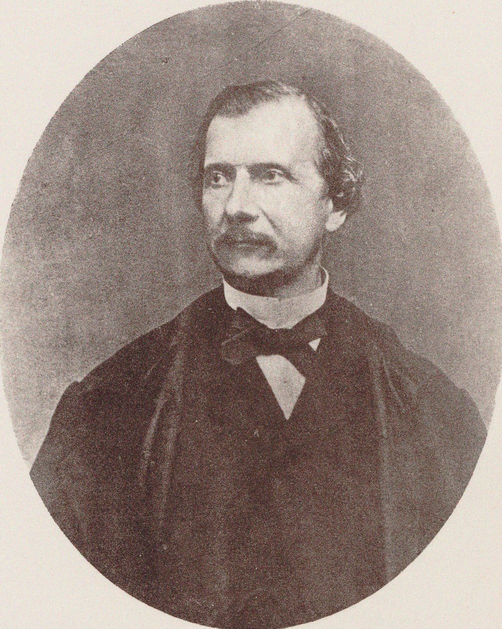Porträtt av kompositören Auguste Mermet 1810-1889. av Unbekannt