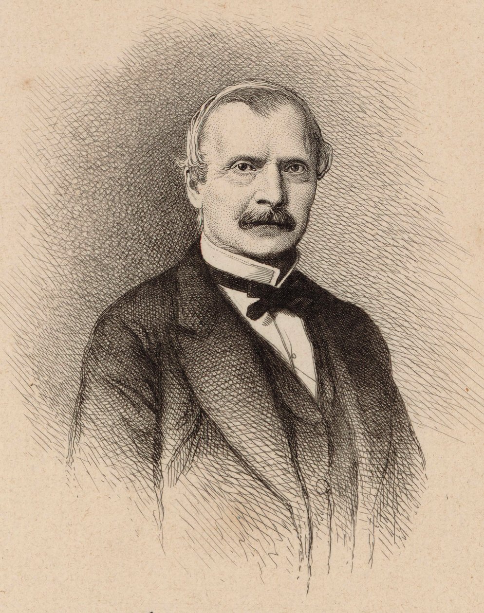 Porträtt av kompositören Auguste Mermet 1810-1889, 1876. av Unbekannt