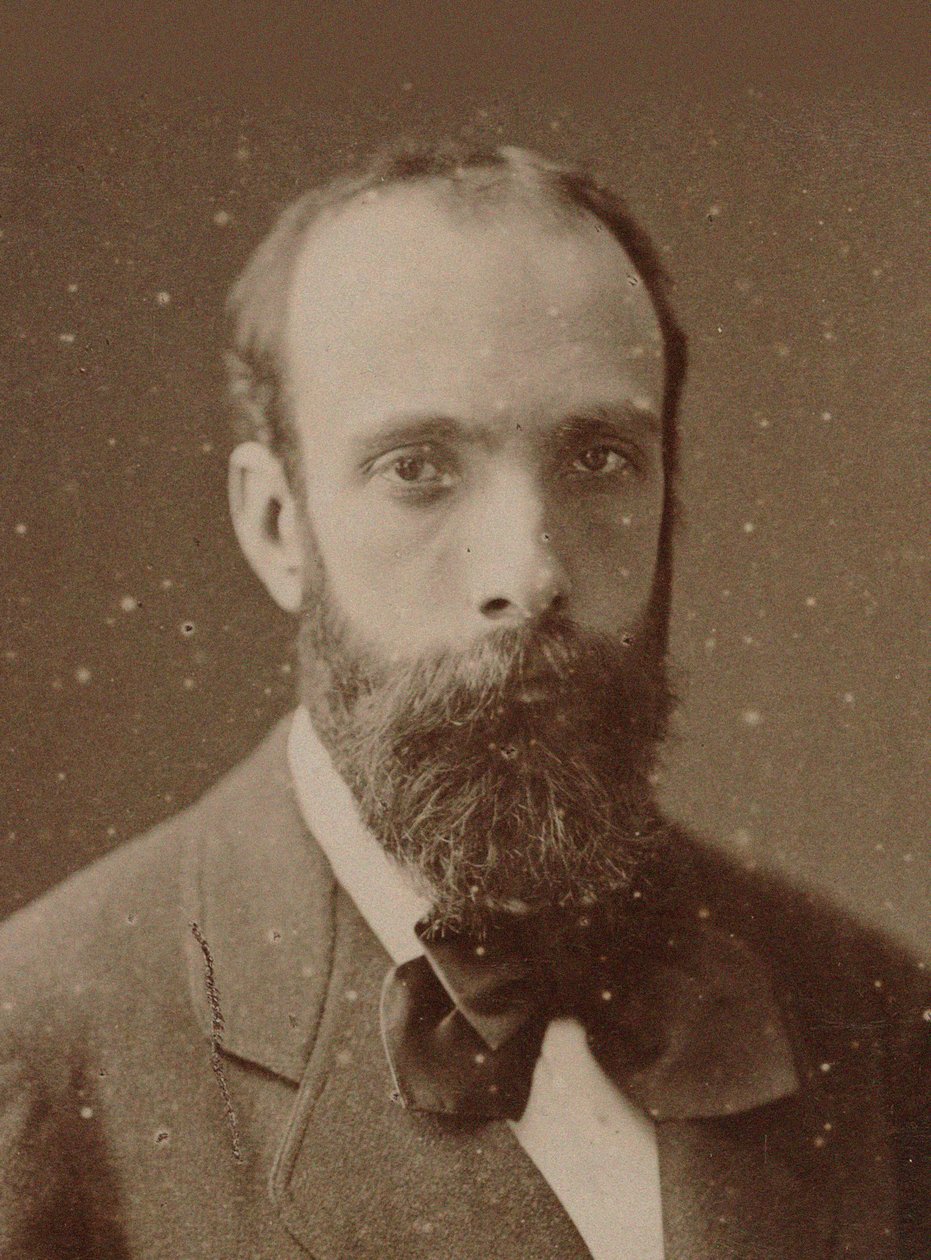 Porträtt av kompositören Gaston Salvayre 1847-1916, 1880. av Unbekannt