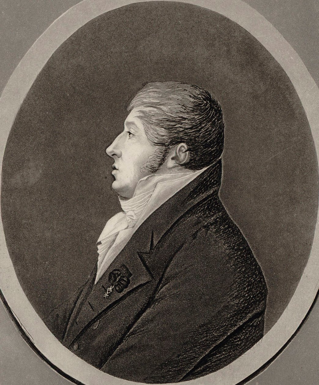 Porträtt av kompositören Nicolò Isouard 1775-1818. av Unbekannt
