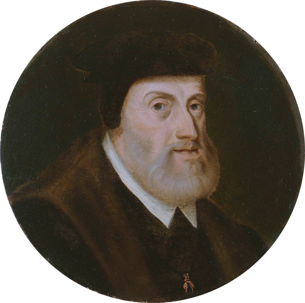 Porträtt av kejsar Karl V 1500-1558, ca. 1550 av Unbekannt