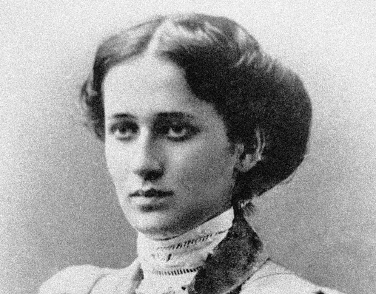 Porträtt av poeten Ana Akhmatova 1889-1966 av Unbekannt
