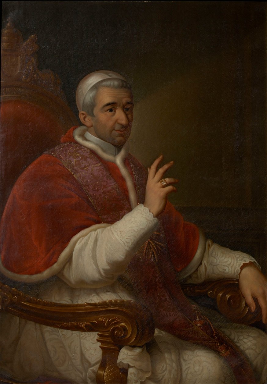 Porträtt av påven Gregorius XVI 1765-1846, ca. 1840. av Unbekannt