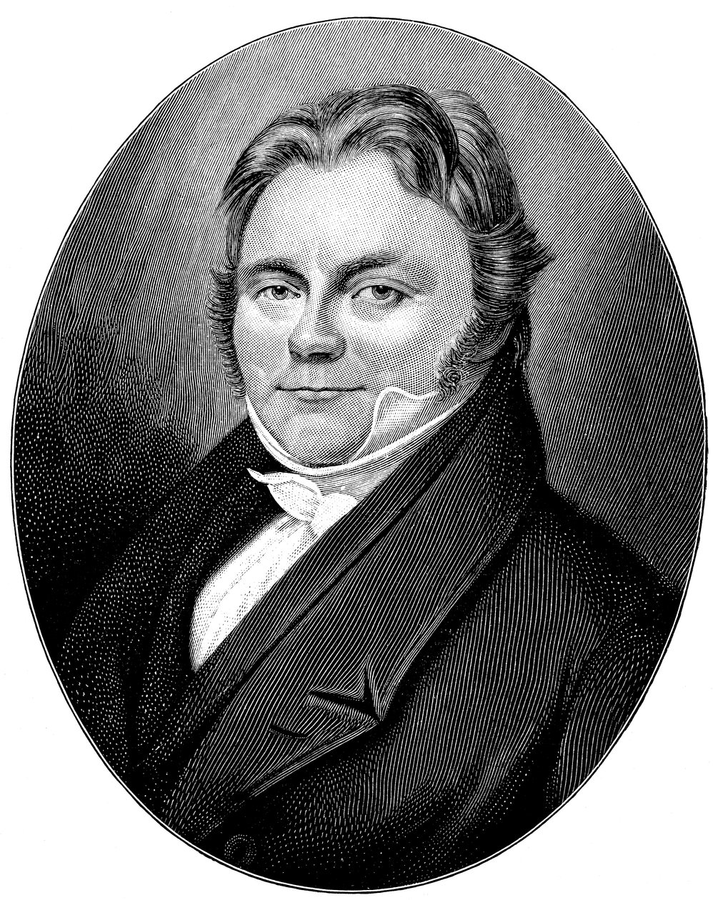 Porträtt av kemisten Jöns Jakob Berzelius 1779-1848, 1830-talet av Unbekannt