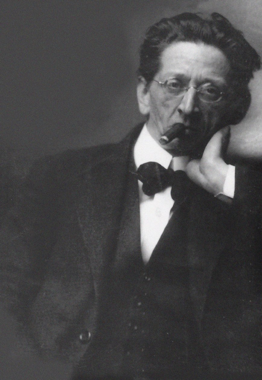 Porträtt av kompositören Alexander von Zemlinsky 1871-1942. av Unbekannt