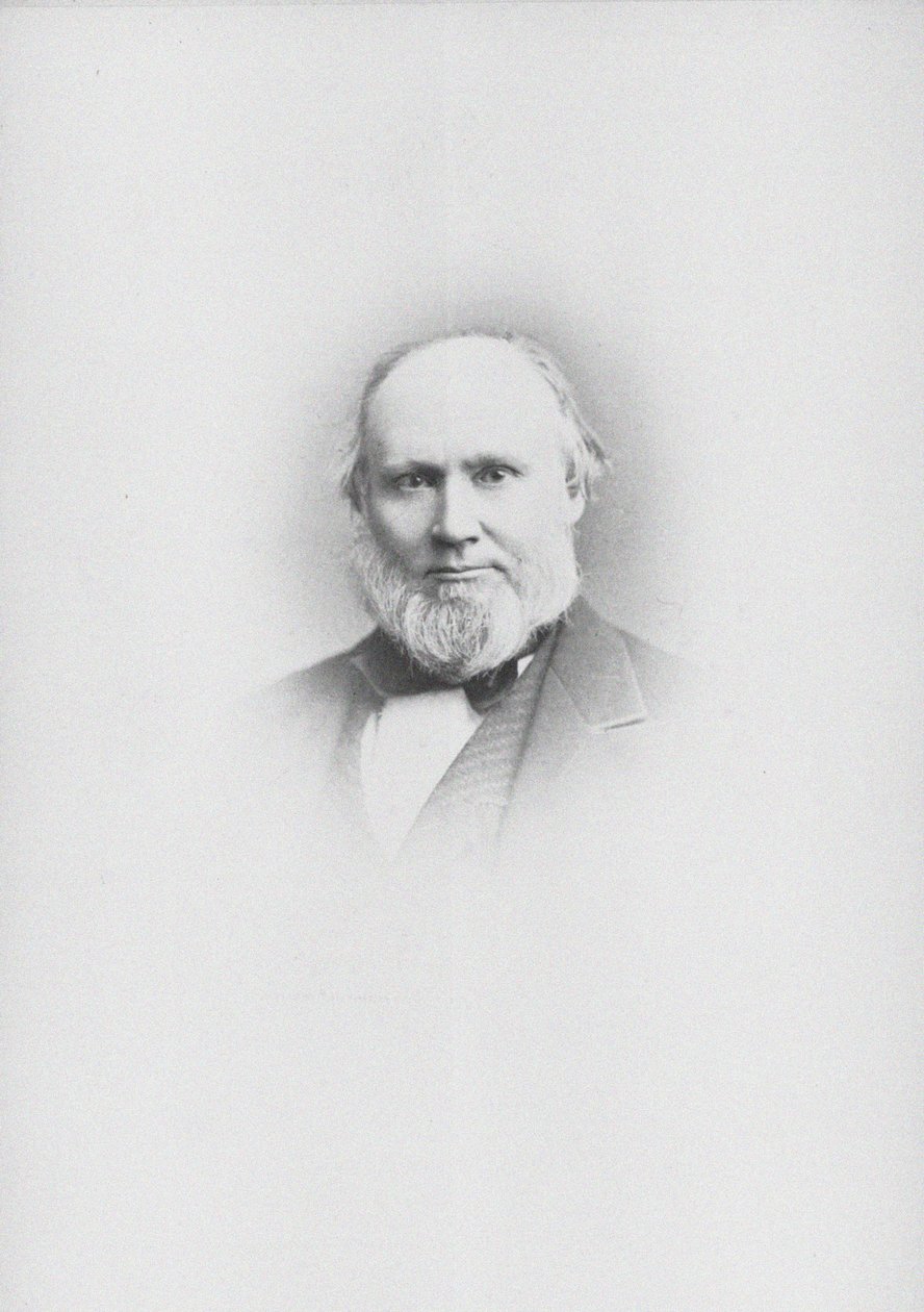 Porträtt av kompositören Edward John Hopkins 1818-1901. av Unbekannt