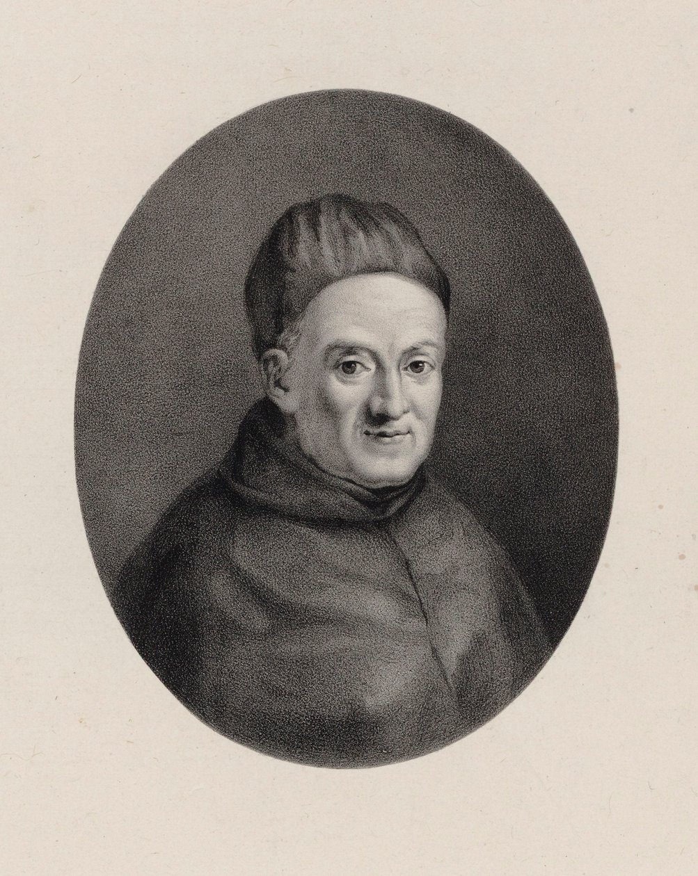 Porträtt av kompositören Giovanni Battista Martini 1706-1784. av Unbekannt