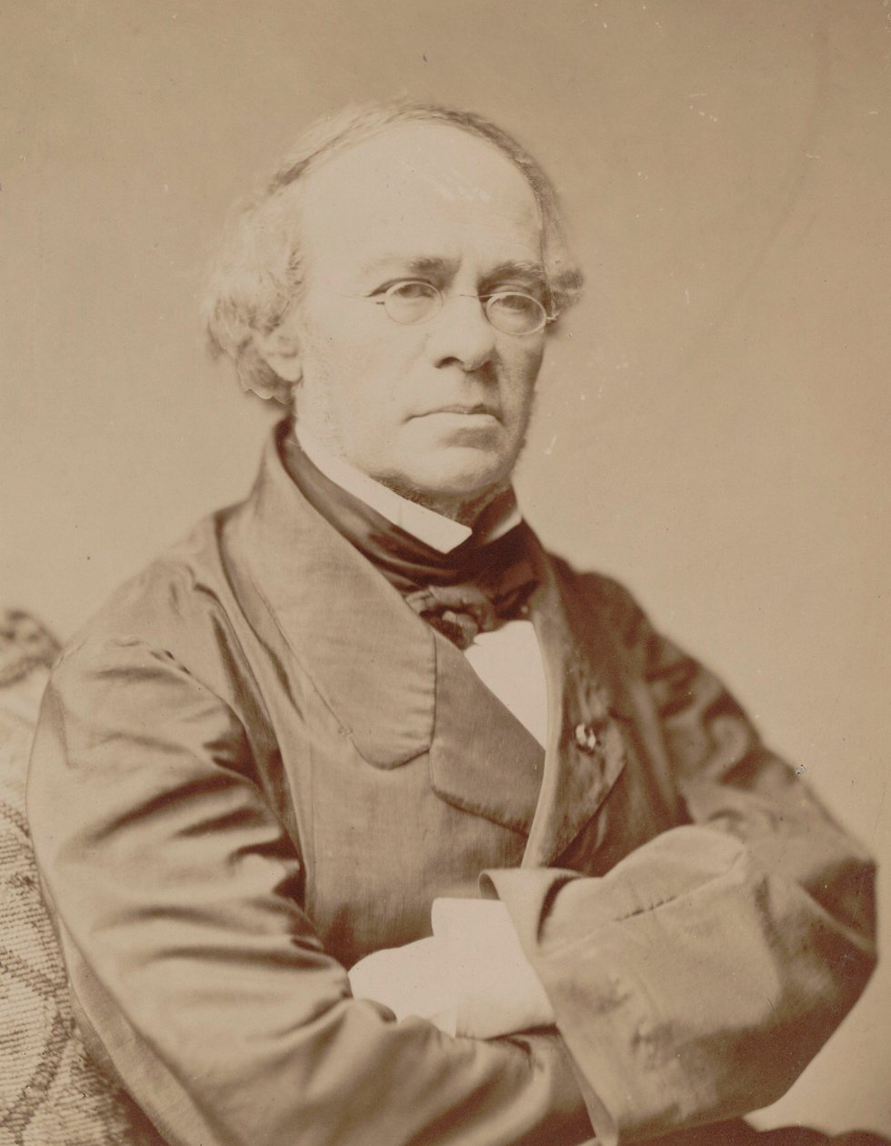 Porträtt av kompositören Jacques Fromental Halévy 1799-1862. av Unbekannt