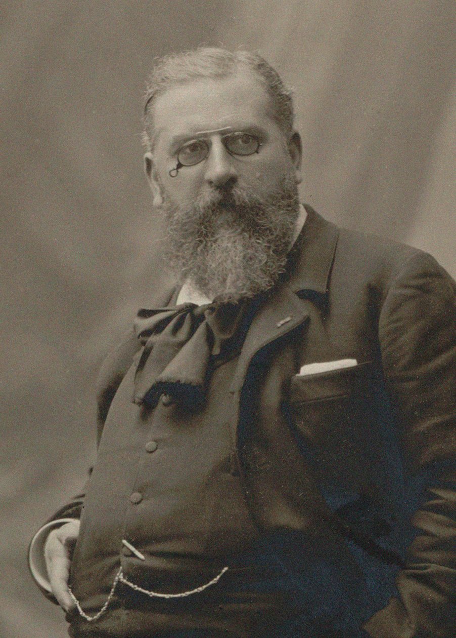 Porträtt av kompositören Raoul Pugno 1852-1914, ca. 1900-1910. av Unbekannt