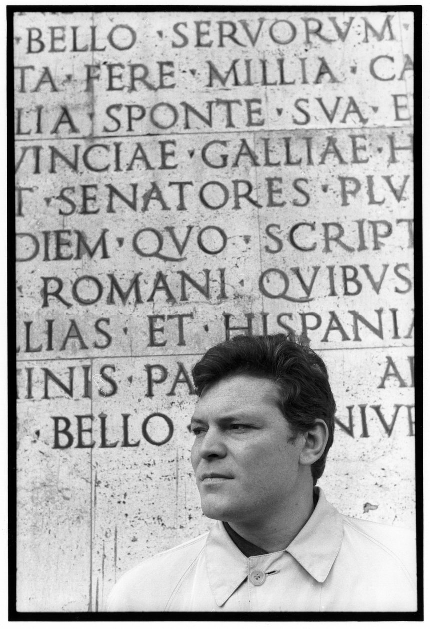 Porträtt av målaren Franco Angeli. Början av 1960-talet. av Unbekannt