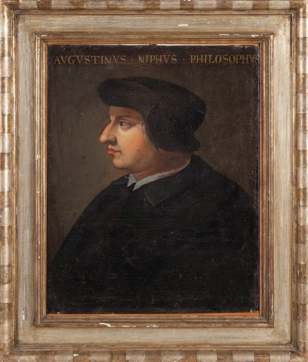 Porträtt av filosofen Agostino Nifo, 1700-talet. av Unbekannt