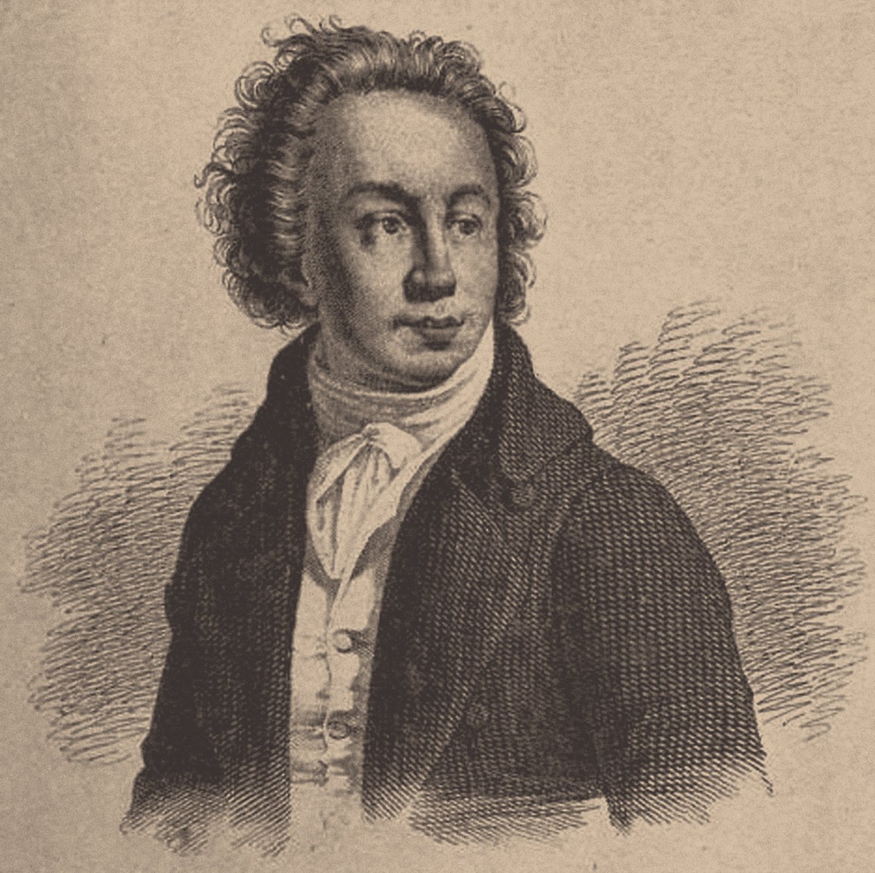 Porträtt av poeten Ivan S. Barkov 1732-1768, 1800-talet av Unbekannt