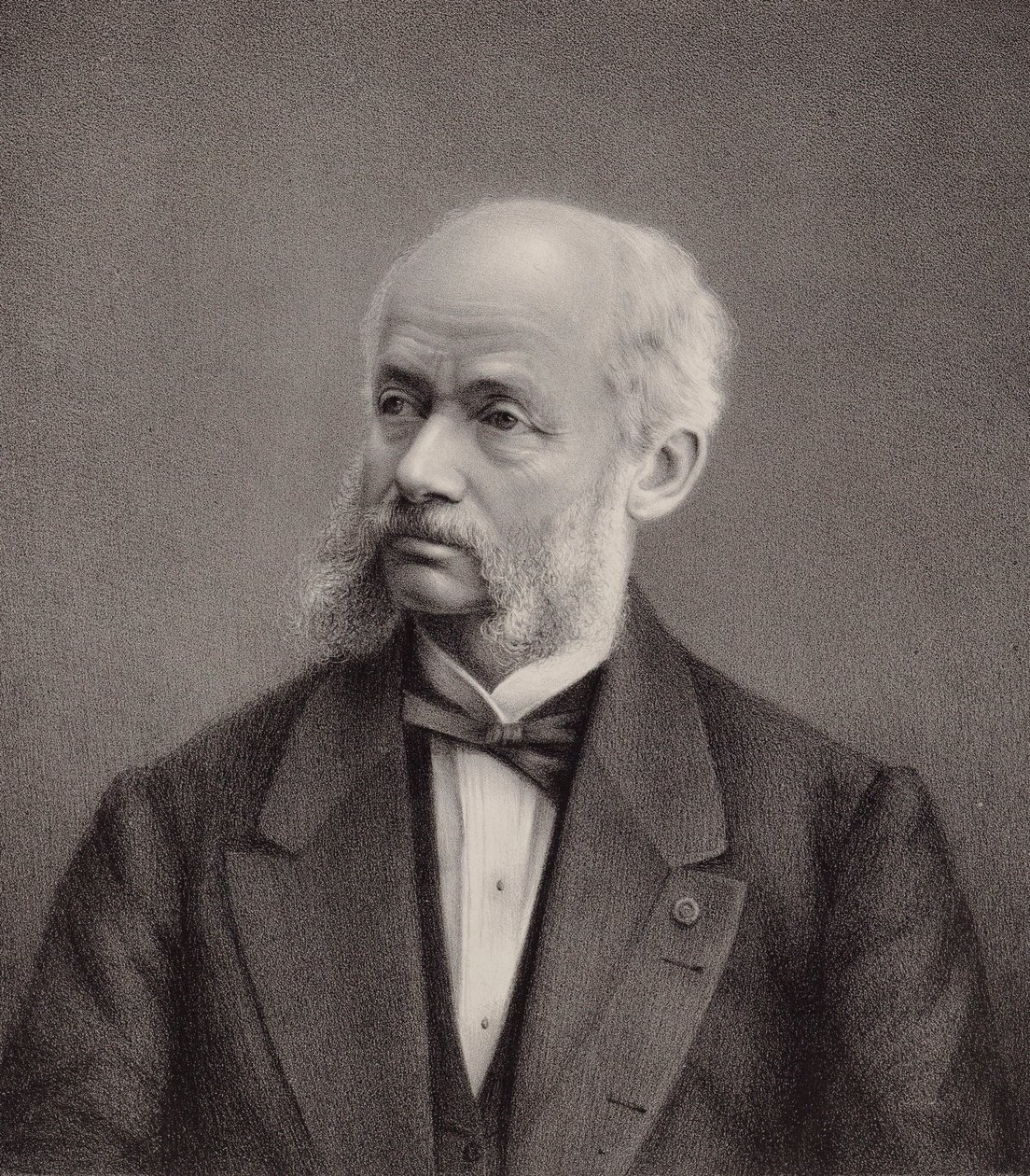 Porträtt av violinisten och kompositören Henri Vieuxtemps 1820-1881, 1895. av Unbekannt