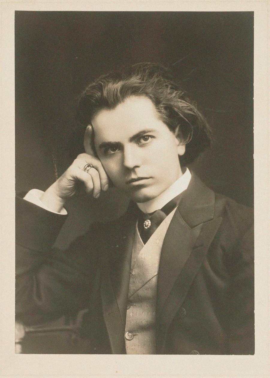 Porträtt av violinisten och kompositören Jan Kubelik 1880-1940, 1908. av Unbekannt