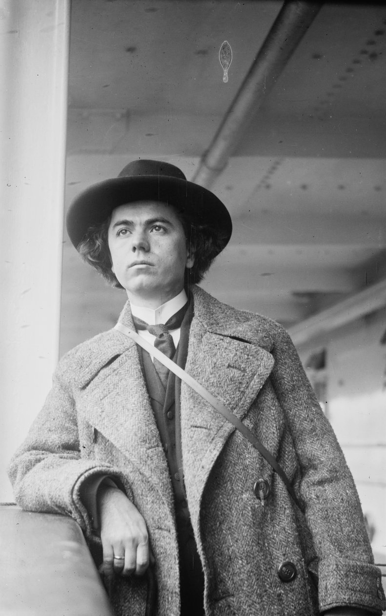 Porträtt av violinisten och kompositören Jan Kubelik 1880-1940, ca 1910-1915. av Unbekannt