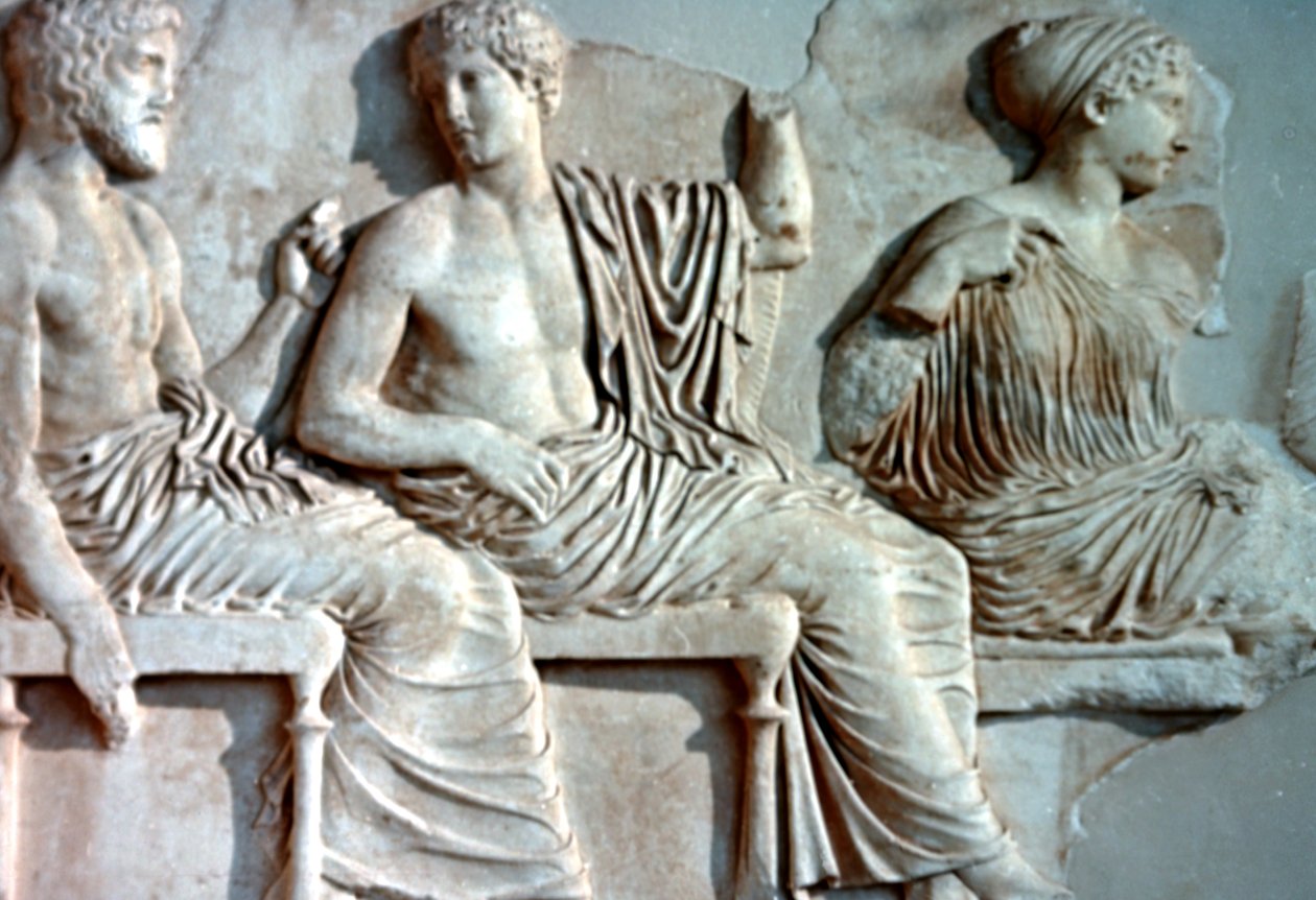 Poseidon, Apollo och Artemis, 447-432 f.Kr av Unbekannt