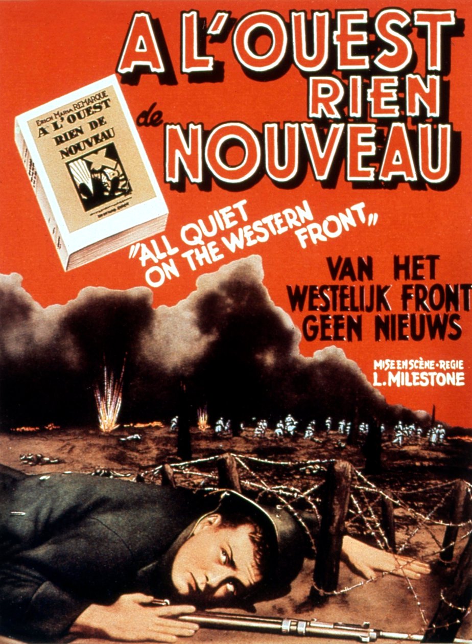 Affisch för filmen "All Quiet on the Western Front" av Unbekannt