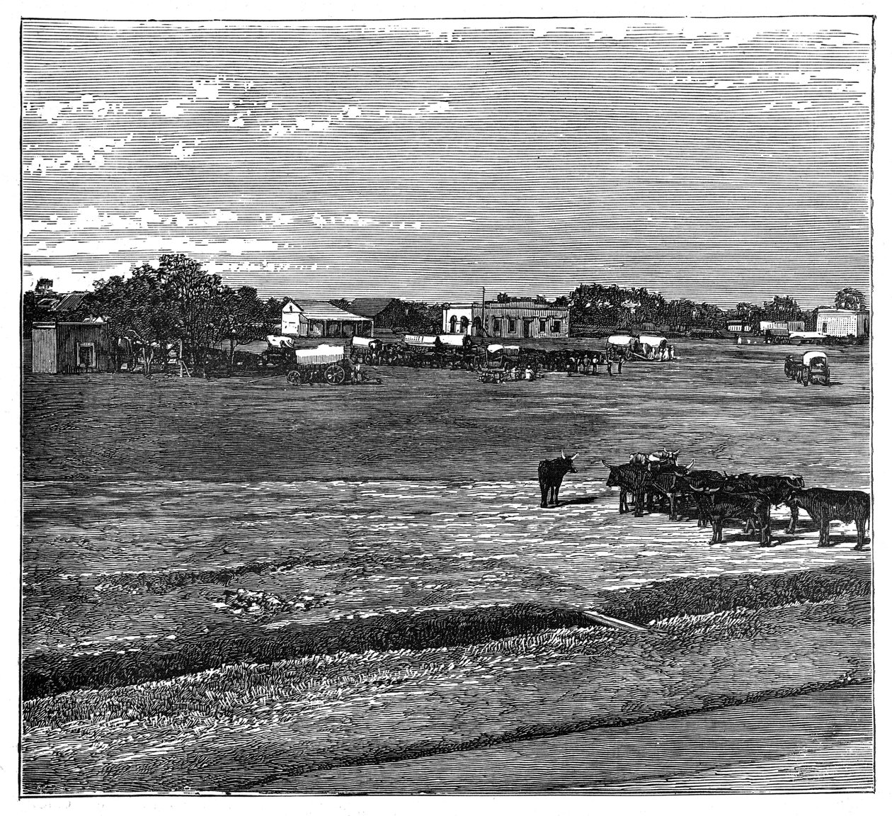 Potchefstroom, Transvaal, Sydafrika, c1890 av Unbekannt