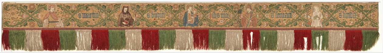 Praetexta of an Antependium, tysk, efter 1450. av Unbekannt