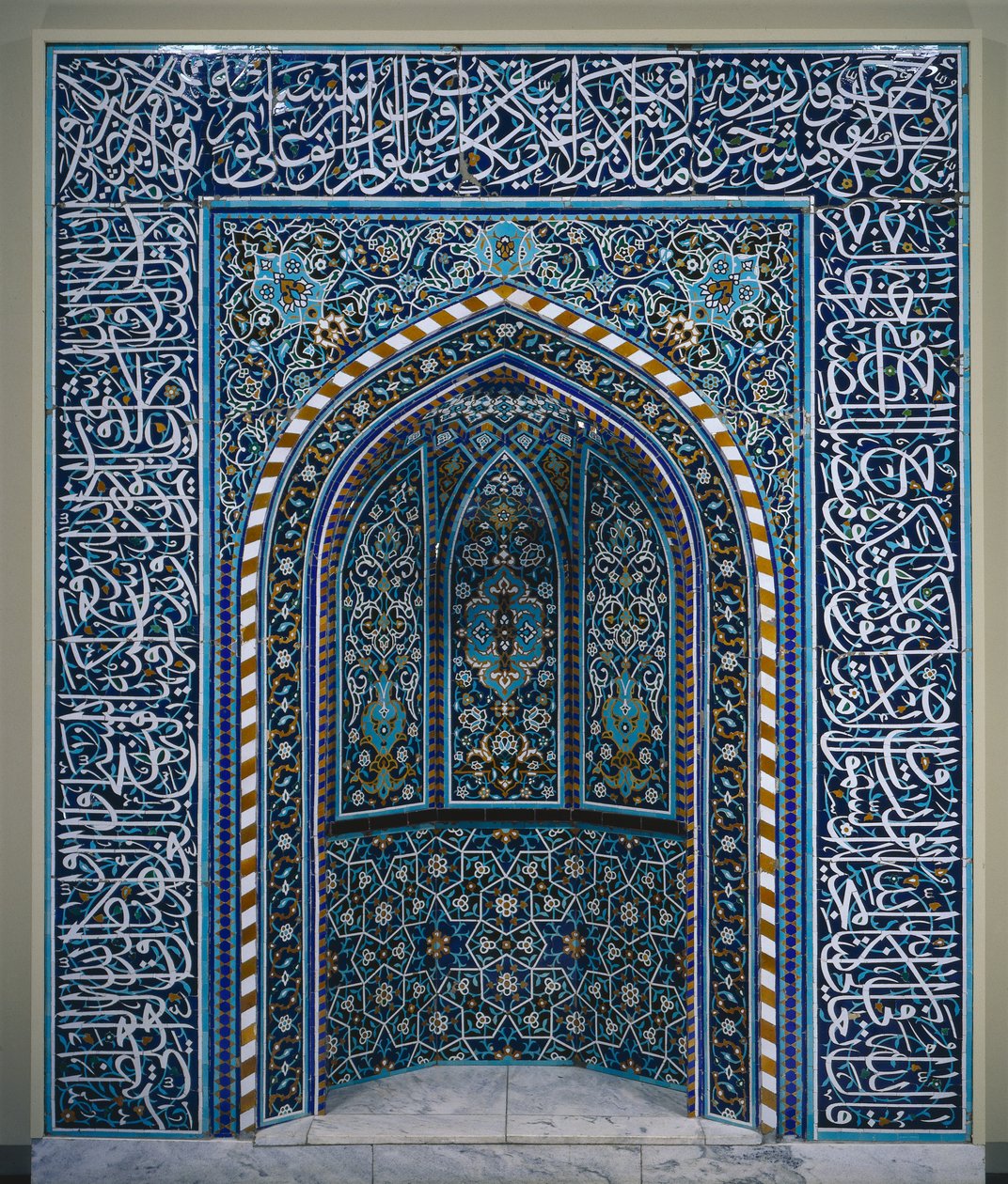 Bön Niche Mihrab, tidigt 1600-tal. av Unbekannt