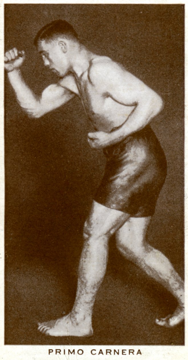 Primo Carnera, italiensk boxare, 1938 av Unbekannt