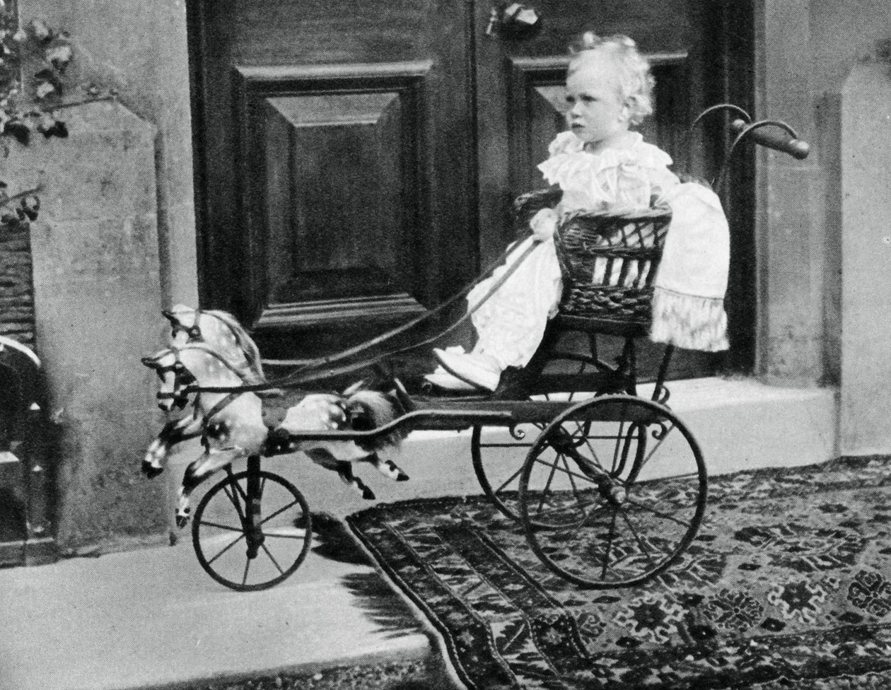 Prins Albert Windsor vid ett års ålder, c1896 av Unbekannt