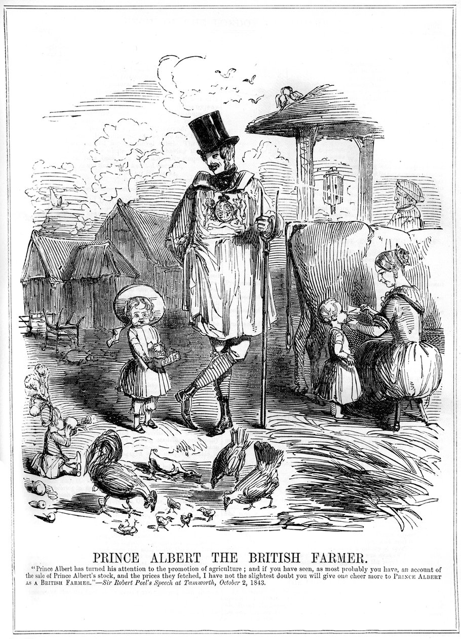 Prins Albert den brittiske bonden, 1843 av Unbekannt
