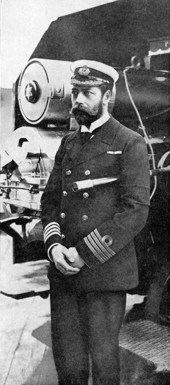 Prins George som kapten i Royal Navy, c1900-c1920s 1936 av Unbekannt