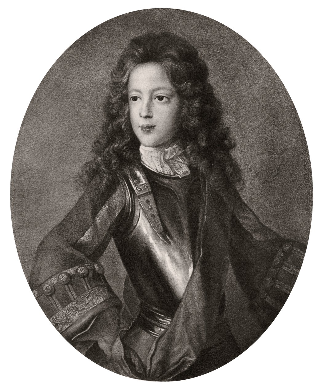 Prins James Francis Edward Stuart, the Old Pretender, c1700 1906 av Unbekannt