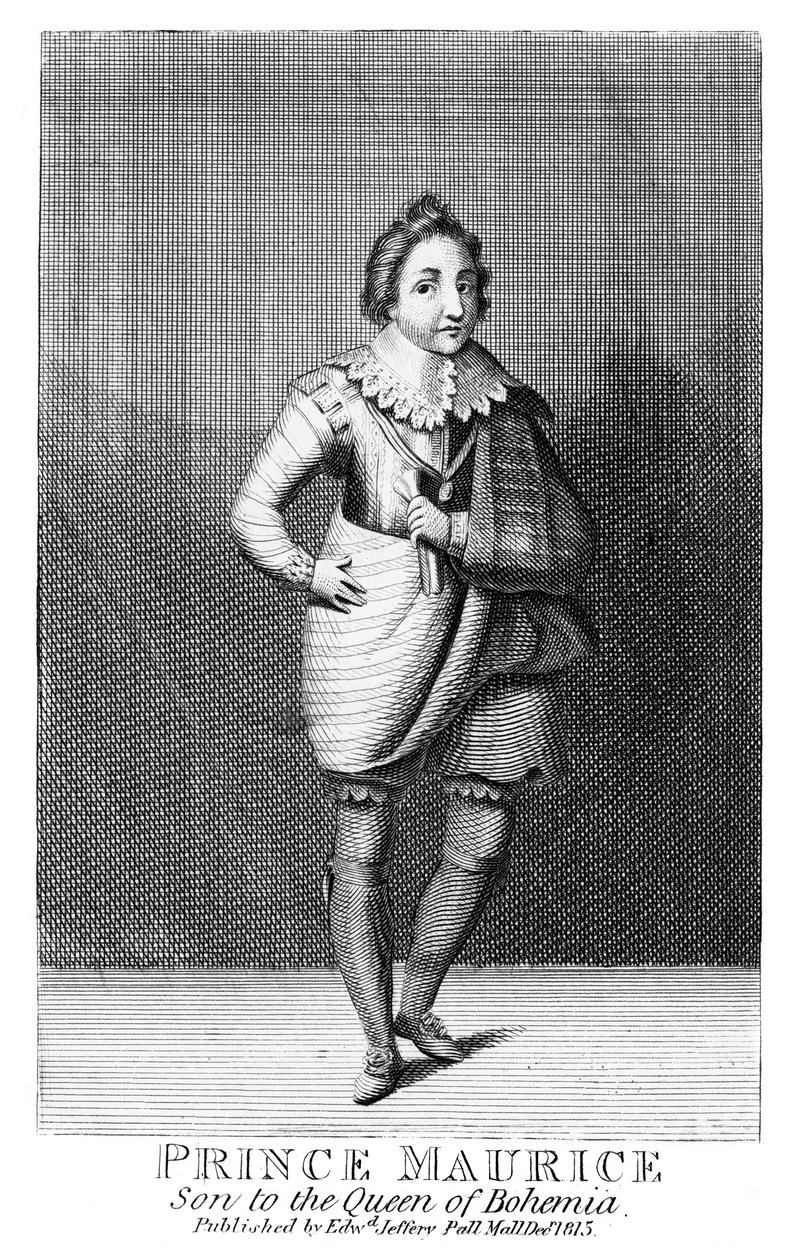 Prins Maurice, son till drottningen av Böhmen, 1815 av Unbekannt