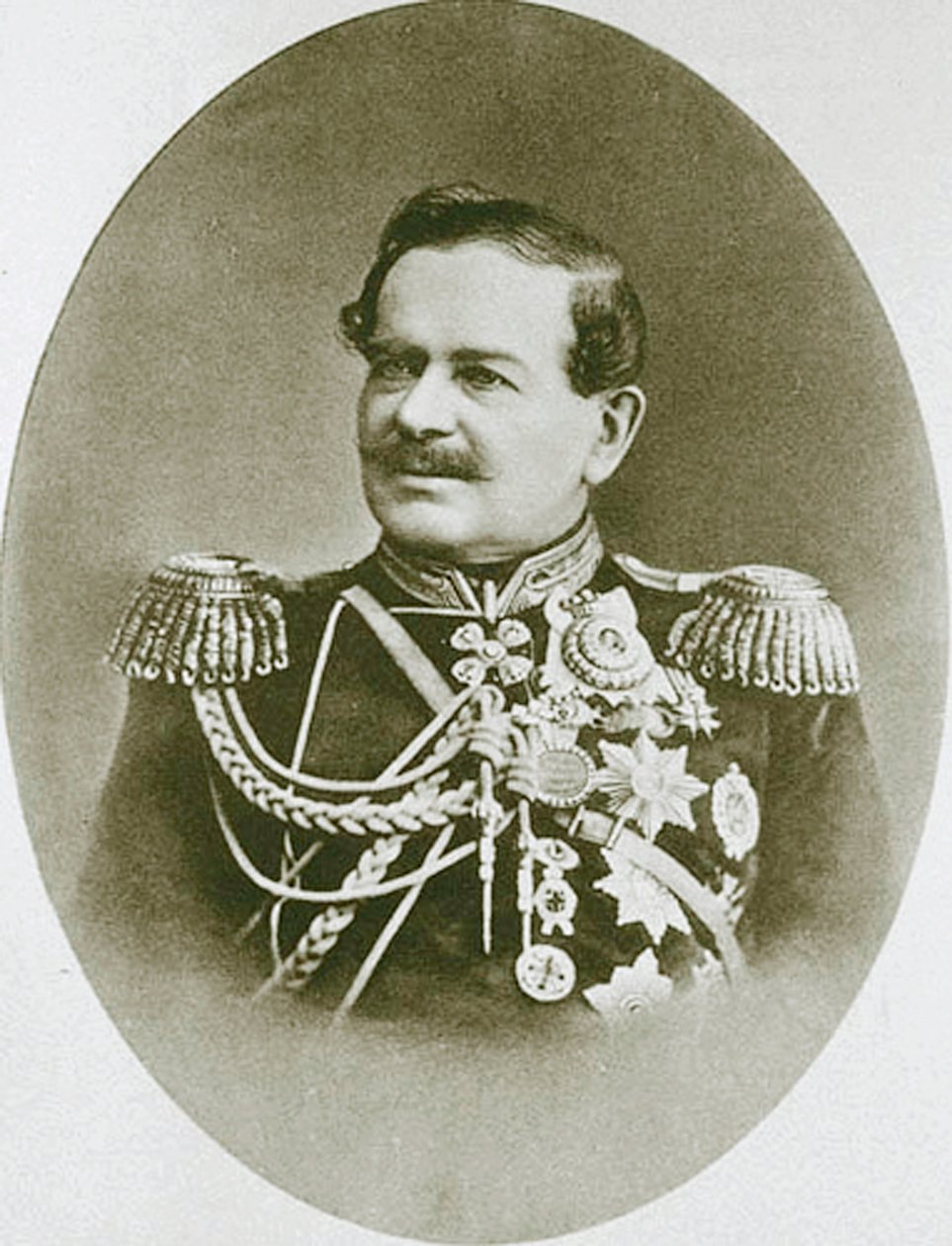 Prins Vladimir Dolgorukov, borgmästare i Moskva, 1873 av Unbekannt