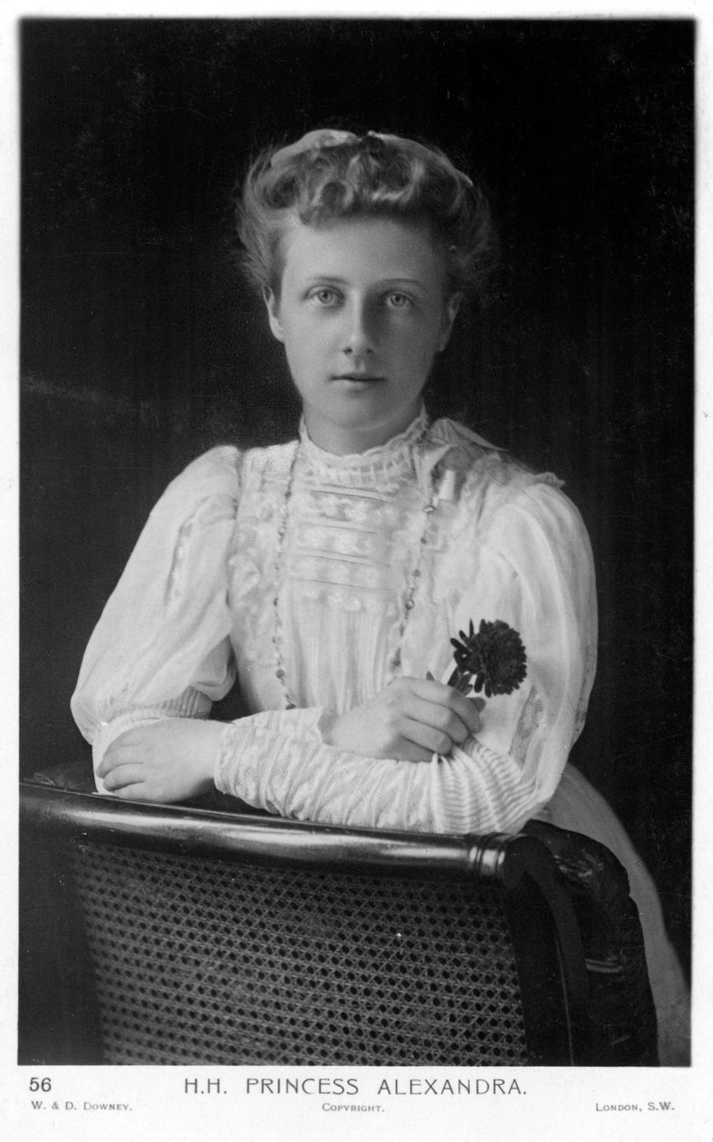 Prinsessan Alexandra av Storbritannien, c1910 av Unbekannt