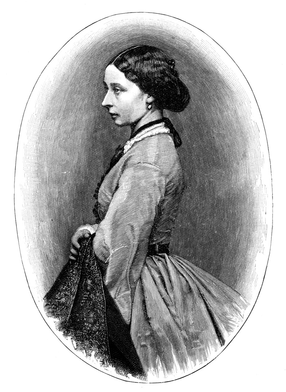 Prinsessan Alice 1843-1878 av Unbekannt