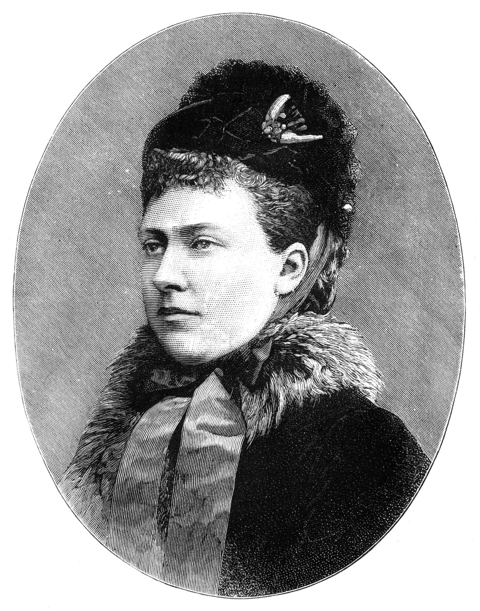 Prinsessan Helena 1846-1923 av Unbekannt