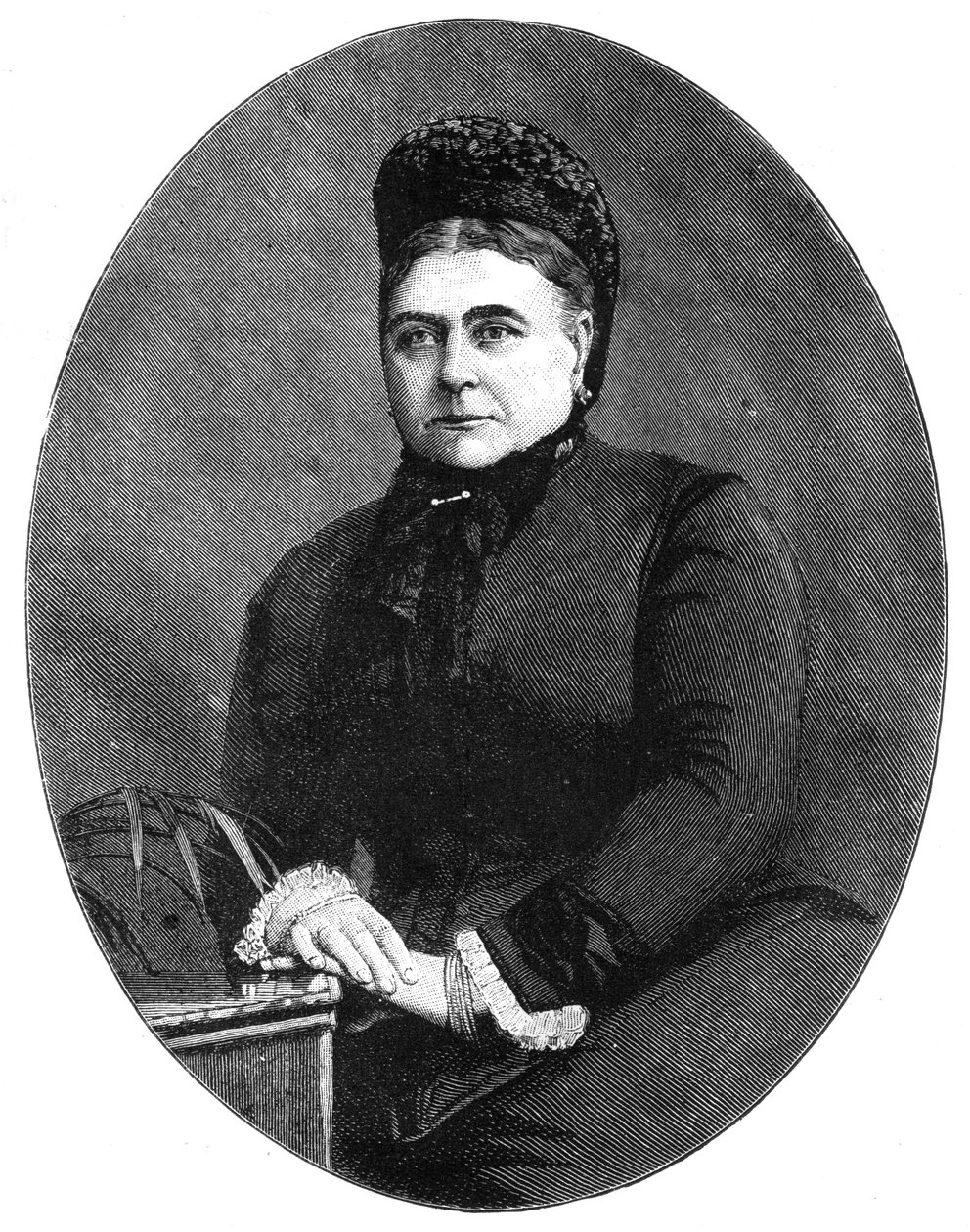 Prinsessan Mary Adelaide, hertiginna av Teck 1833-1897 av Unbekannt