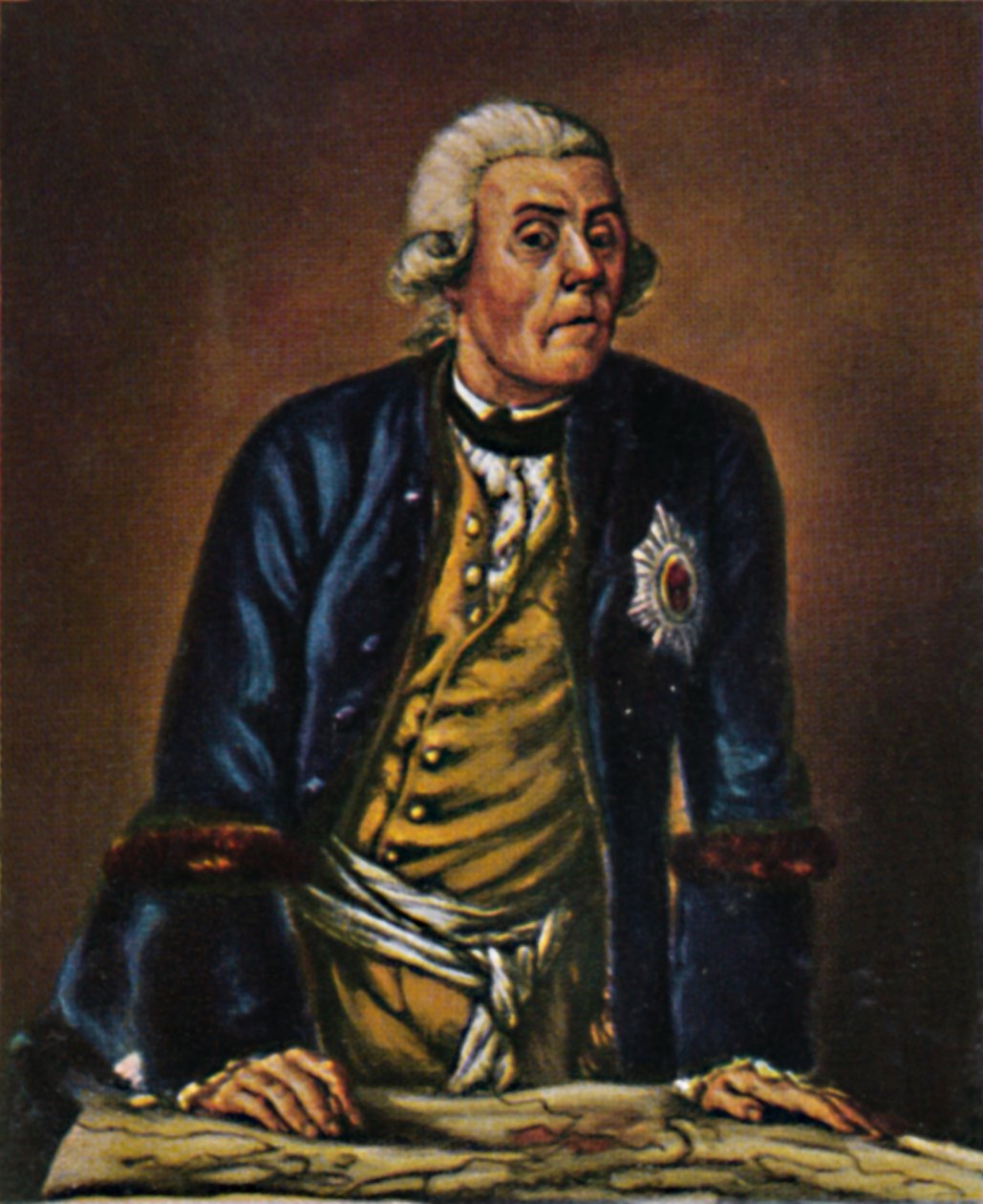 Prins Henrik av Preussen 1726-1602. - Målning av Menzel, 1934. av Unbekannt