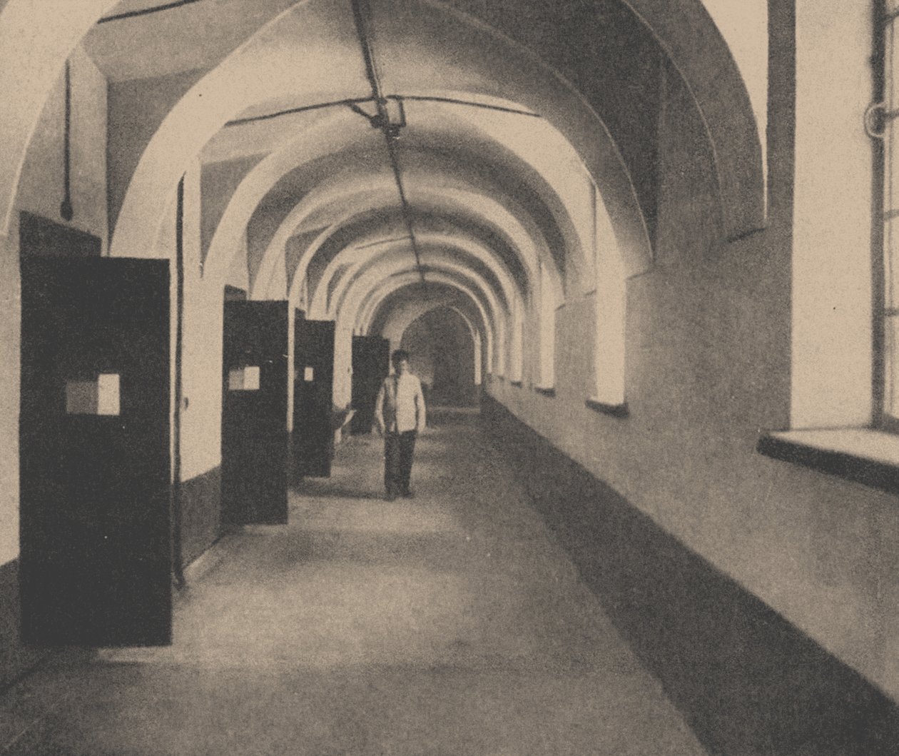Fängelse i Trubetskoy-bastionen på Peter och Paul-fästningen av Unbekannt