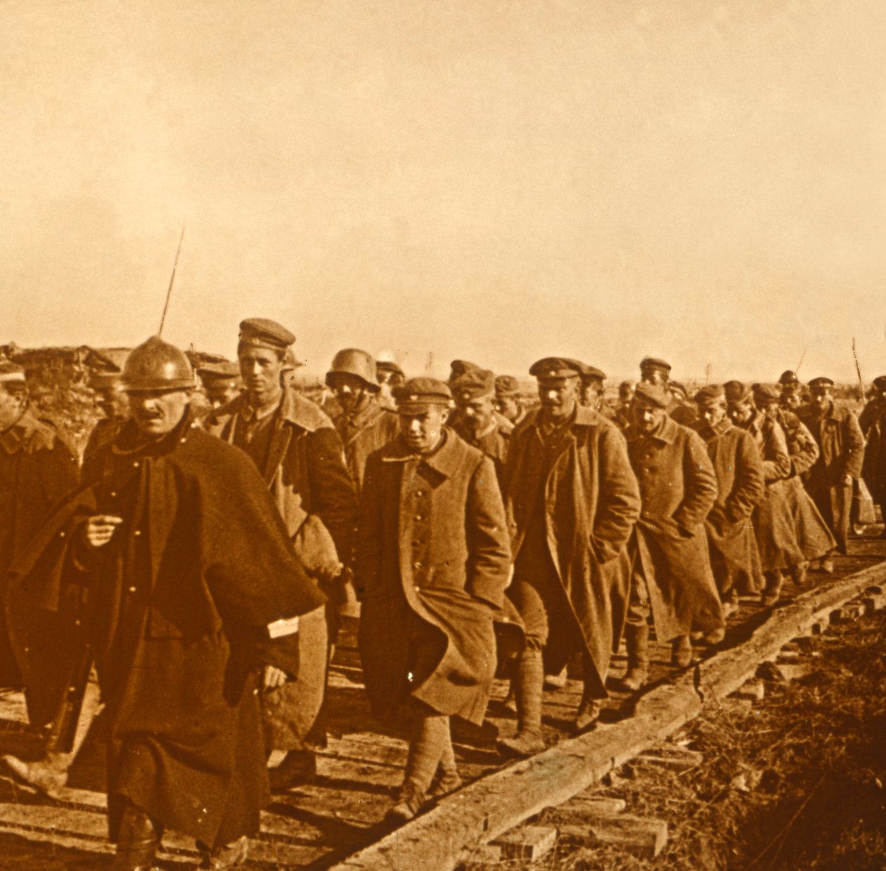 Krigsfångar, c1914-c1918 av Unbekannt